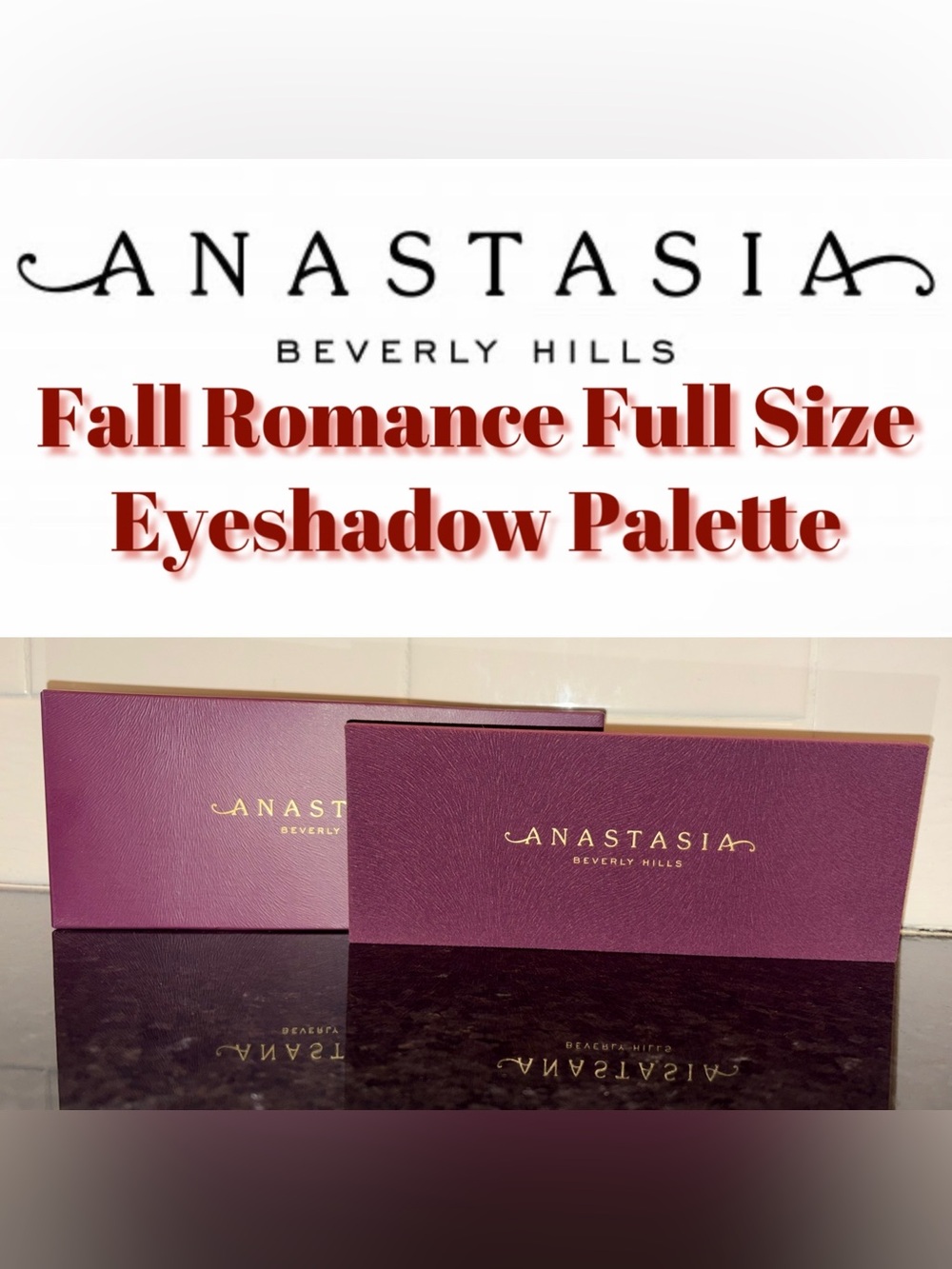 Anastasia Beverly Hills Fall Romance Eyeshadow Palette - Full Size (New)